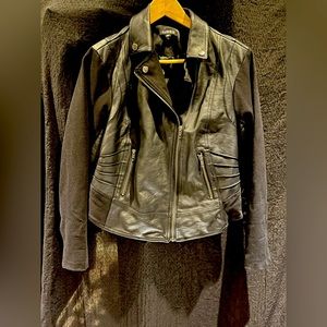 Faux leather jacket from torrid